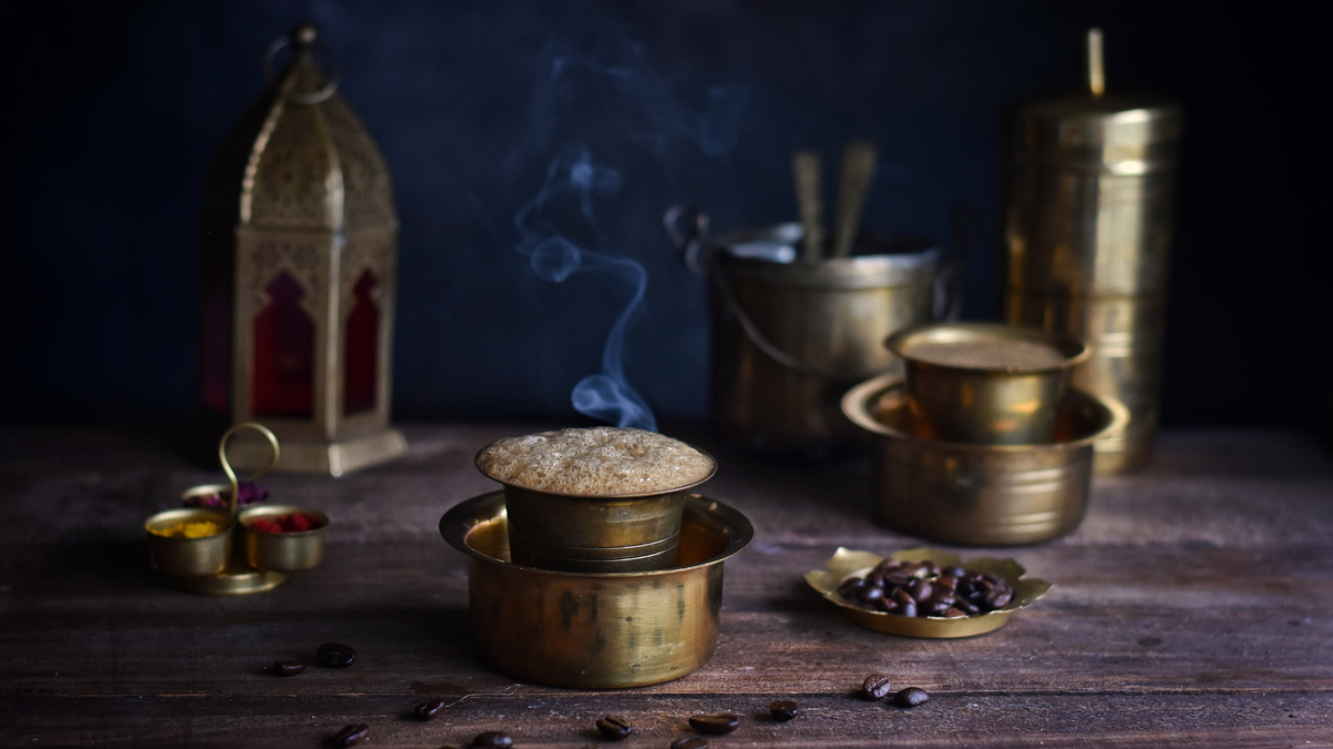 South Indian Brass Filter, Panduranga Coffee Works