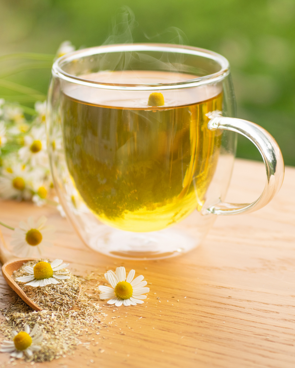 Chamomile Green Tea Global Panduranga Coffee chamomile-green-tea-global-panduranga-coffee