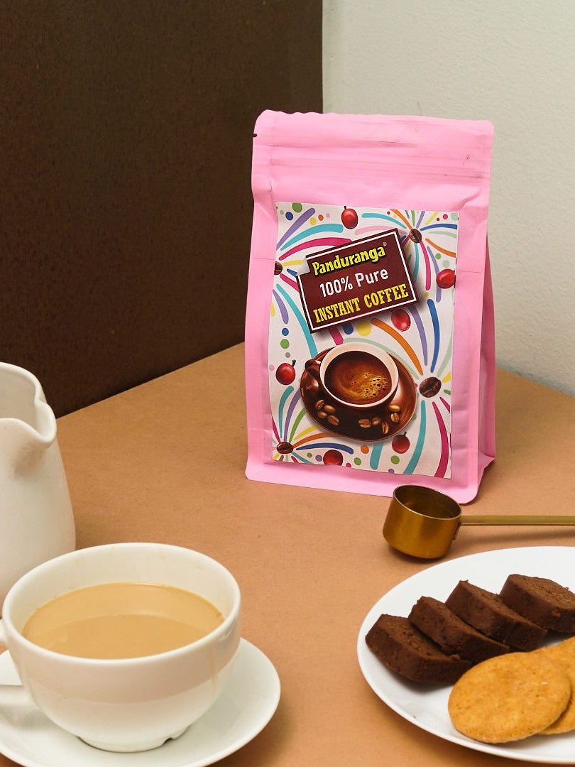 Pure Instant 100% PURE INSTANT COFFEE | GLOBAL PANDURANGA COFFEE – Panduranga Coffee