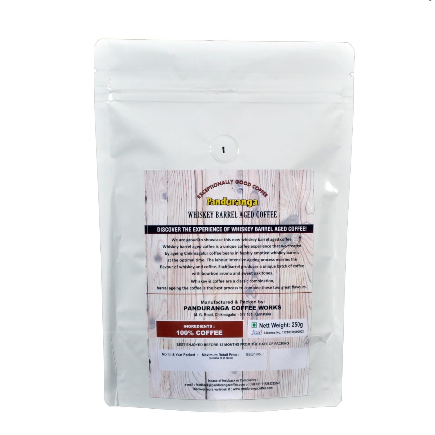 Whiskey Barrel Aged Coffee